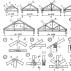 The design of the truss system hip roof hipped roof