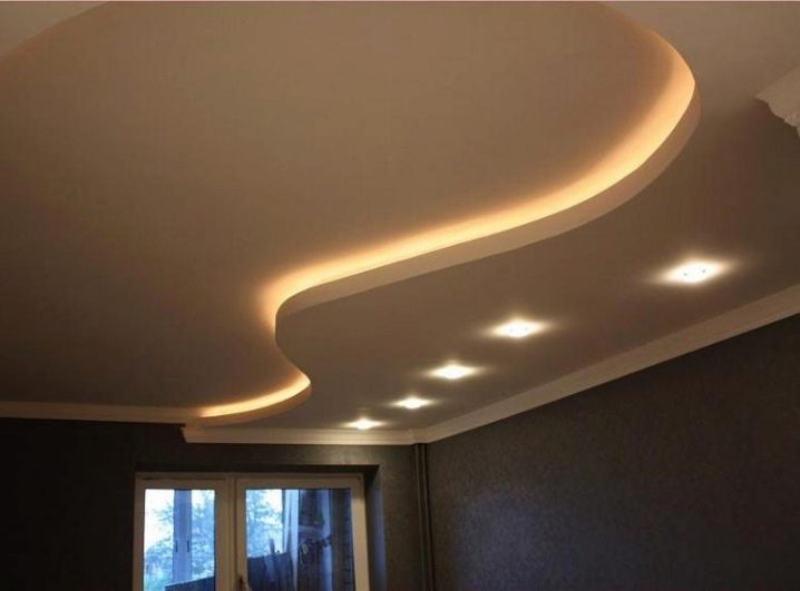 Two-level drywall ceilings: photos, videos and step-by-step installation instructions